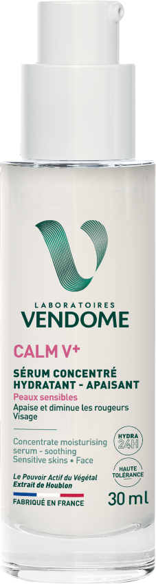 Vendome CALM V+ Zklidňující hydratační sérum pro citlivou pokožku 30 ml