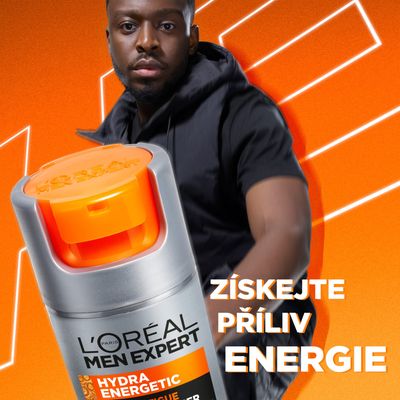 L'Oréal Paris Men Expert Hydra Energetic pánský hydratační krém proti známkám únavy 50 ml