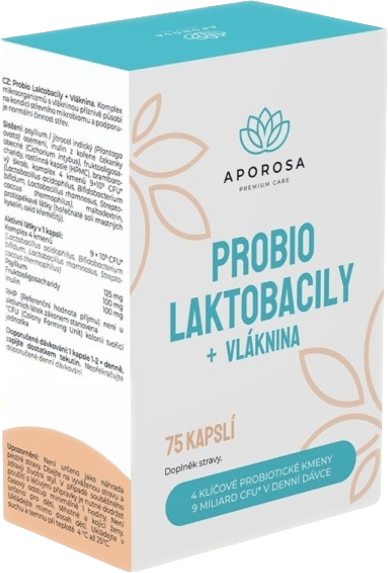 Aporosa Probio Laktobacily 75 kapslí