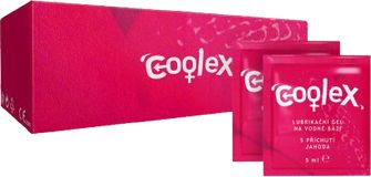 Dermacol Coolex lubrikační gel na vodní bázi - jahoda (sáčky) 20 x 5 ml