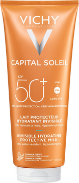 Vichy Capital Soleil Family Milk Ochranné mléko na obličej a tělo SPF 50+ 300 ml
