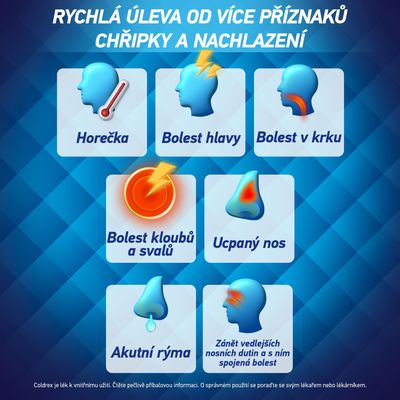 Coldrex Junior Horký nápoj Citron sáčky 10 ks