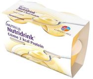 Nutridrink Creme 2 kcal Protein s příchuť banán 4 x 200 g