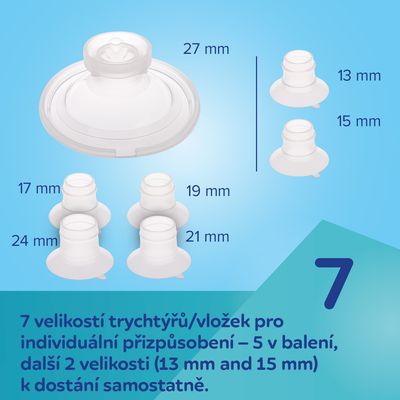 Canpol babies Dvojitá elektrická odsávačka mateřského mléka do podprsenky Hands-Free 2.0