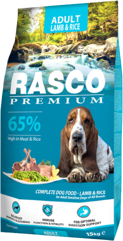 RASCO PREMIUM Adult Lamb & Rice 15 kg