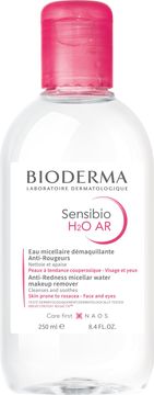 Bioderma Sensibio H2O AR micelární voda pro citlivou pleť se začervenáním 250 ml