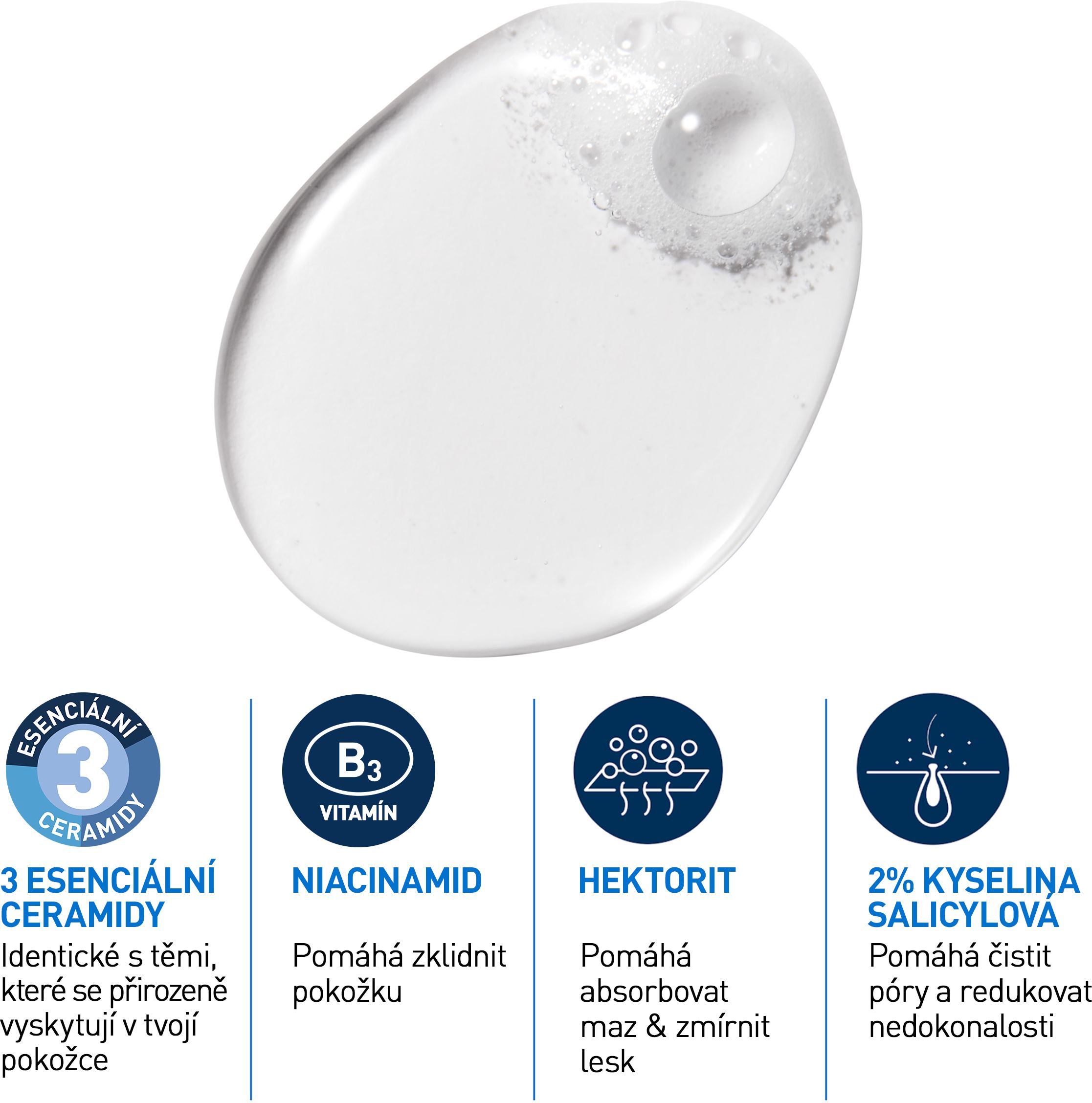CeraVe Čisticí gel proti nedokonalostem 236 ml