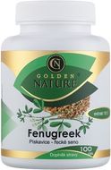 Golden Nature Fenugreek (Pískavice řecké seno) 100 kapslí