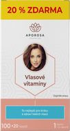 Aporosa premium Vlasové vitaminy 120 kapslí