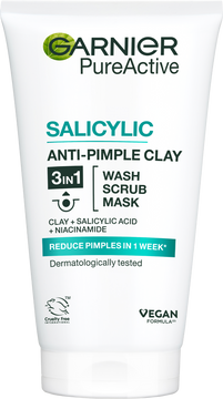 Garnier Pure Active Salicylic čistící péče proti nedokonalostem 3v1 150 ml