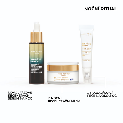 Yves Rocher Anti-Âge Global Noční regenerační krém 50 ml