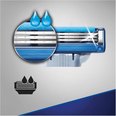 Gillette Mach3 Turbo náhradní hlavice 12 ks