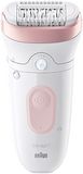 Braun Silk·épil 7, Epilátor 7-000, Bílý/Růžový