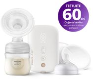 Philips Avent Odsávačka mateřského mléka Natural elektronická Premium dobíjecí SCF396