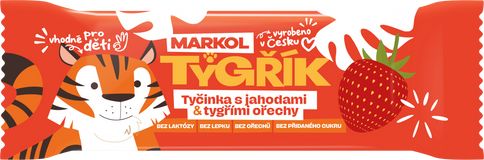 Markol Tygřík Jahoda&tigernuts 30 g