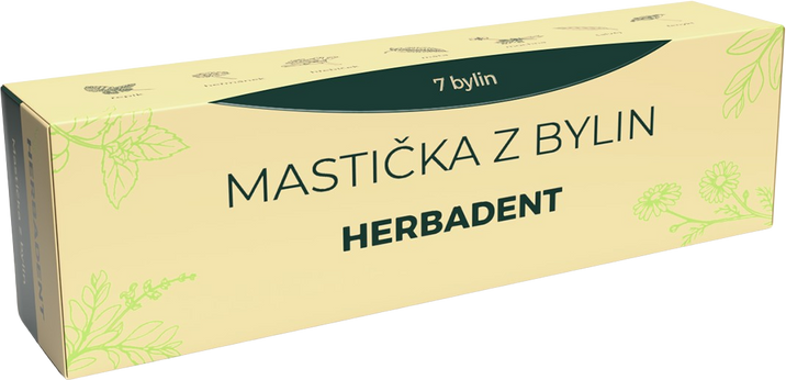Herbadent Mastička z bylin 25 g