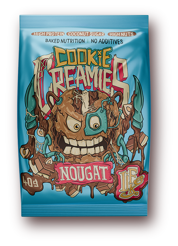 Lifelike Cookies Creamies nougat 1 x 40 g
