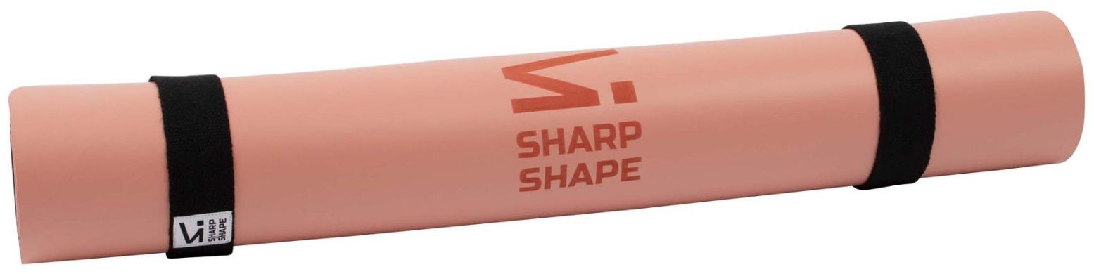 Sharp Shape Podložka na jógu PU Flower peach