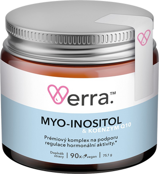 Verra Premium Myo-Inositol & D-Chiro-Inositol 90 kapslí