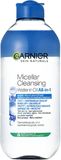 Garnier Skin Naturals pečující dvoufázová micelární voda pro citlivé oči, 400 ml