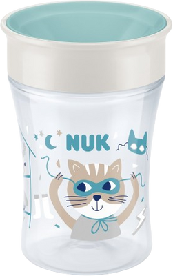 Nuk Dětský hrníček Magic 360° s víčkem 230 ml