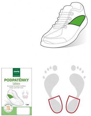Svorto Podpatěnka latex vel. 37-39