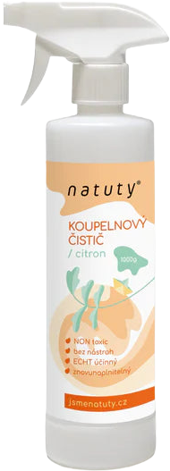 Natuty Koupelnový čistič s vůní citronu 500 ml
