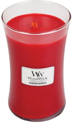 WoodWick Váza velká CRIMSON BERRIES 609 g