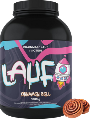 BrainMax LAUF Protein Skořicová rolka 1000 g