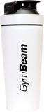 GymBeam Šejkr Steel White 1 ks