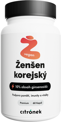 Citronek Korejský ženšen 60 kapslí