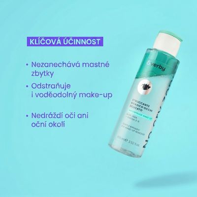 Erboristica Everby No Cry Zone Jemný dvoufázový odličovač očí na voděodolný make-up 100 ml