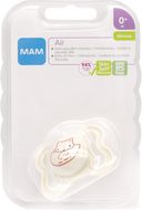 MAM Dudlík Air 0m+, šedý/liška