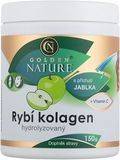 Golden Nature Hydrolyzovaný Rybí kolagen + Vitamin C, jablko 150 g