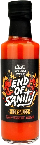 Fireland Foods End Of Sanity Hot Sauce 100 ml