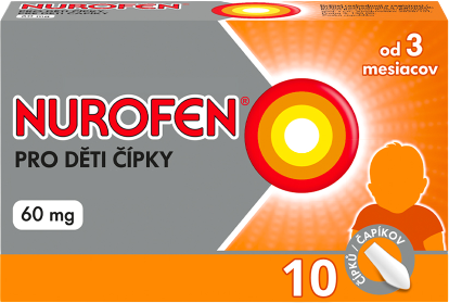 Nurofen pro děti 60 mg čípky