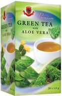 Herbex PREMIUM Zelený čaj s aloe vera sáčky 20 x 1.5 g