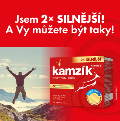 Cemio Kamzík® 2x silnější 120 kapslí