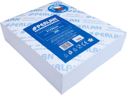 Perlan netkaná textilie 45g 24 x 42 cm 200 ks