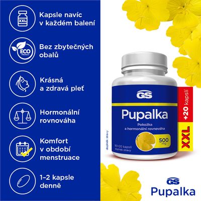 GS Pupalka 110 kapslí