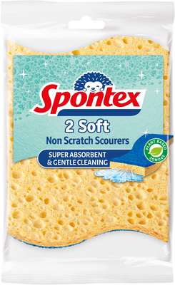 Spontex Soft houbička na nádobí 2 ks