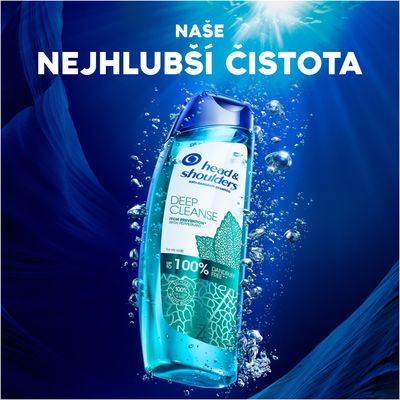 Head & Shoulders Deep Cleanse Prevence svědivosti, šampon proti lupům 300 ml