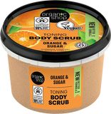 Organic Shop Tonizující tělový peeling Pomeranč a cukr 250 ml