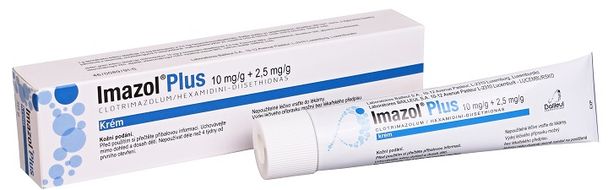 Imazol Plus 10 mg/g+2.5 mg/g krém 30 g