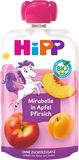 HiPP BIO Hippies Jablko-Broskev-Mirabelka 100 g