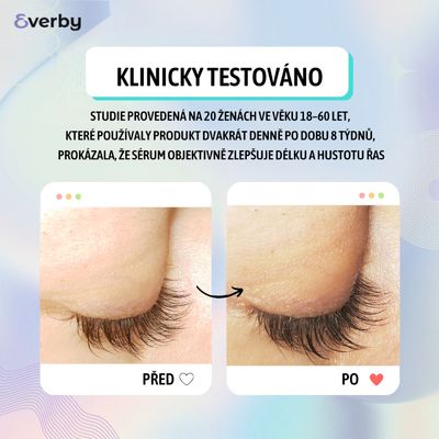 Erboristica Everby Lash Me Sérum na podporu růstu řas a obočí 3.5 ml