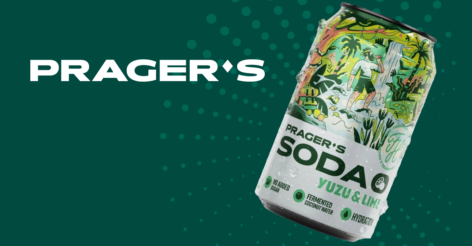 Prager's Soda Yuzu&Lime 330 ml