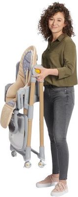 Kinderkraft Select Židlička jídelní Lastree Wood, Premium