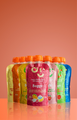 Beggs BIO Smoothie s ovocem, jogurtem a ovesnými vločkami 120 g