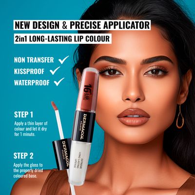 Dermacol 16H Lip Colour - Dlouhotrvající barva na rty č.23